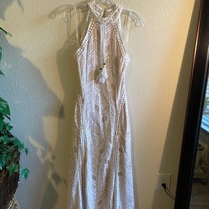 Guess crochet maxi dress